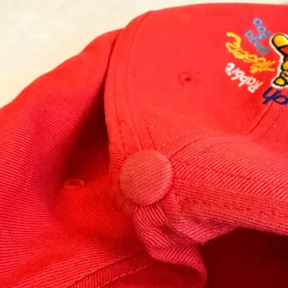 Winnie The Pooh Walt Disney World Youth‎ Cap Hat Strap Back Adjustable Red Kids